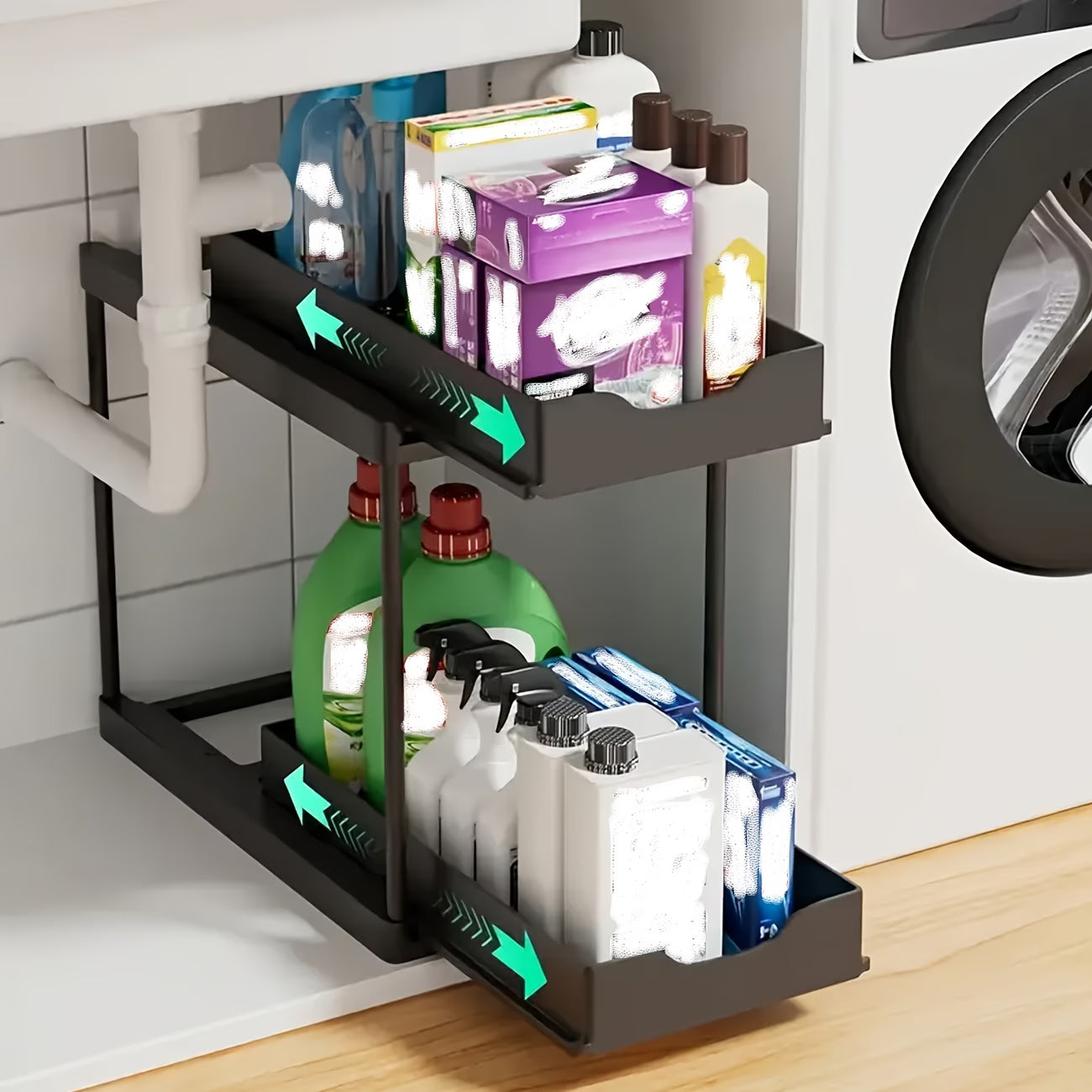 Under-Sink Cabinet Organizer