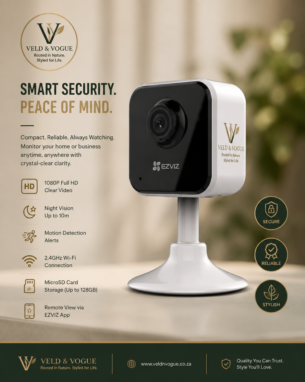 EZVIZ H1C Indoor 1080p Camera