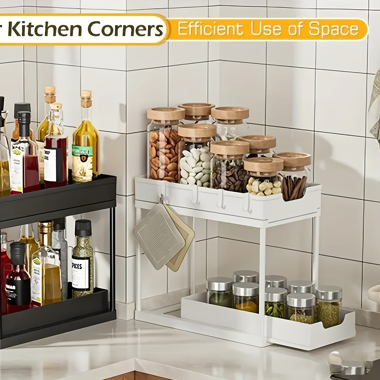 Under-Sink Cabinet Organizer