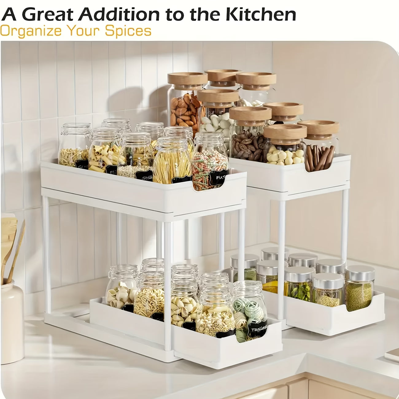 Under-Sink Cabinet Organizer