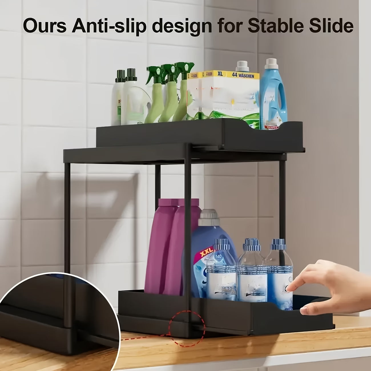 Under-Sink Cabinet Organizer